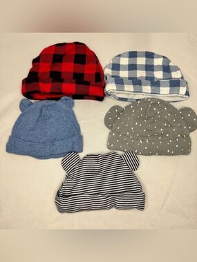 Five Baby Hats